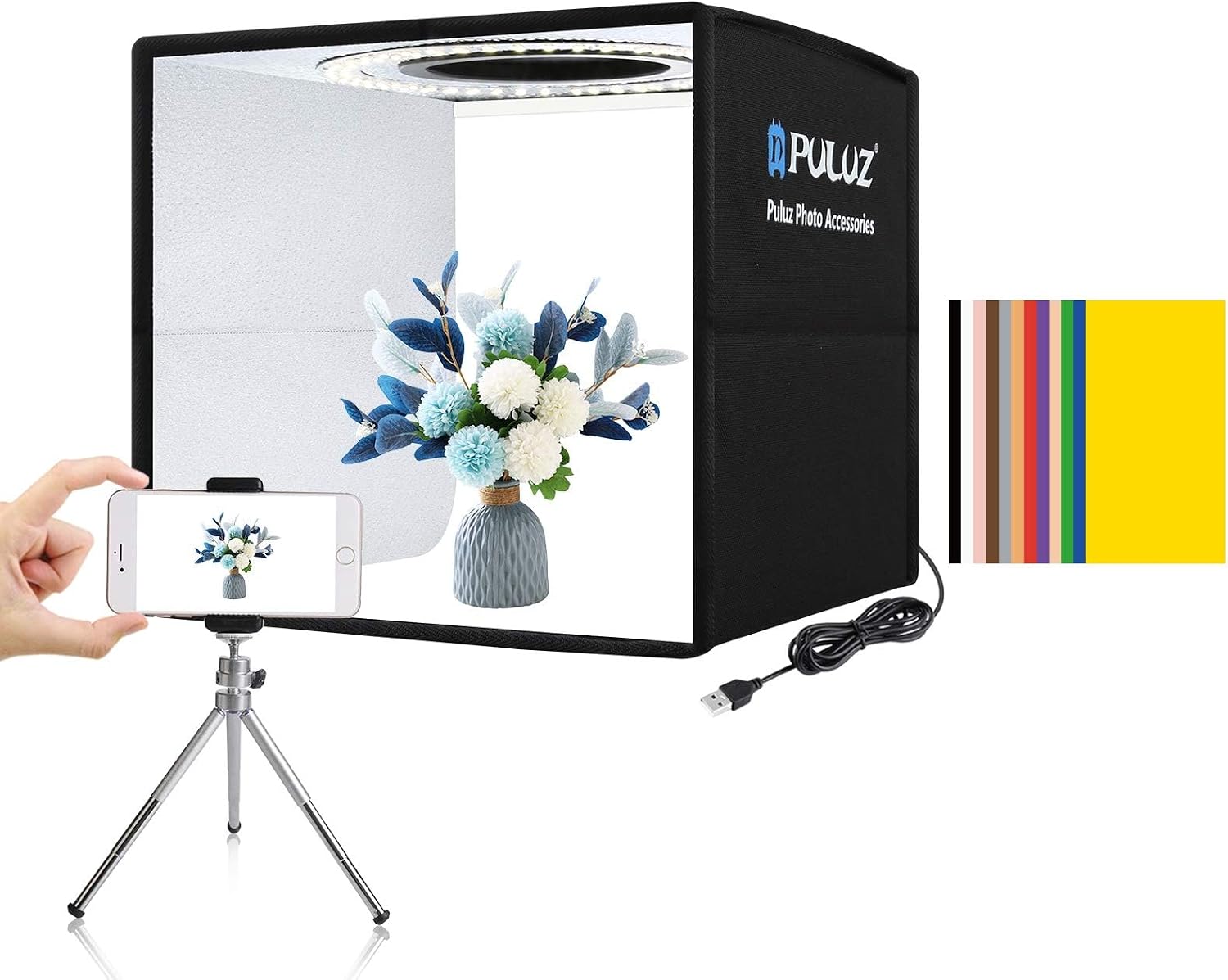 Photography Youtube - ضوء فيديو LED RGB مع تحكم