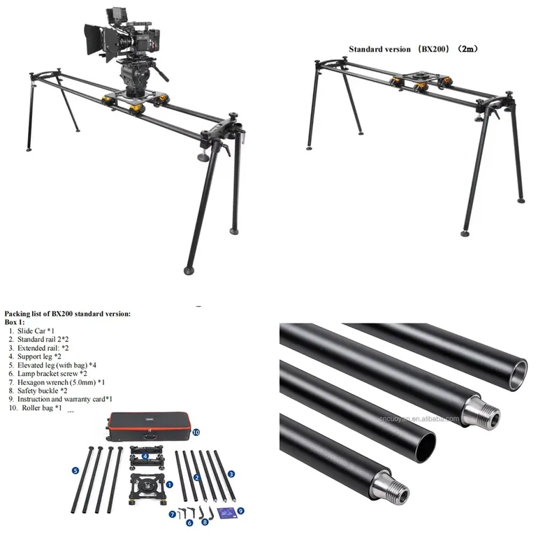 Camera Slider Rail - جرين بول BX200 سلايدر كاميرا محمول
