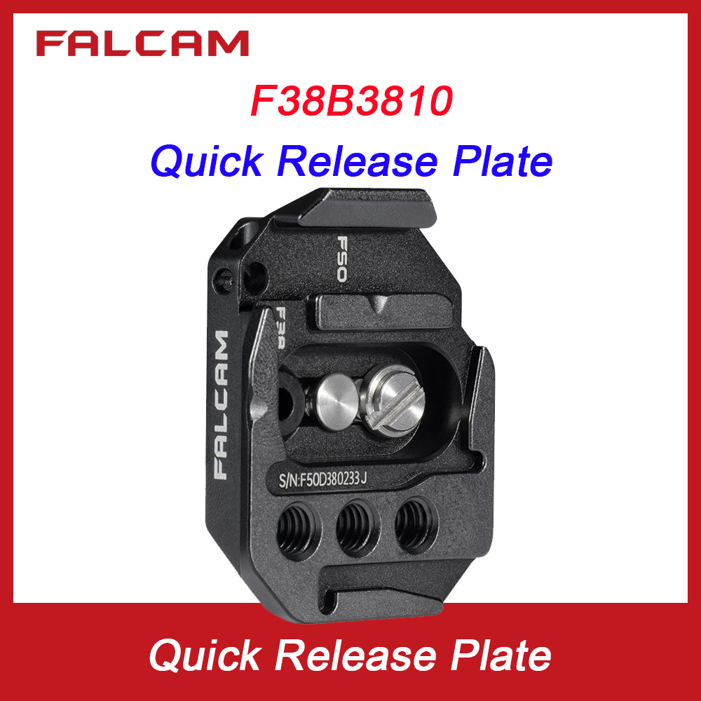 Camera Slider Rail - FALCAM-لوحة تحرير سريعة لولبية مزدوجة ،
