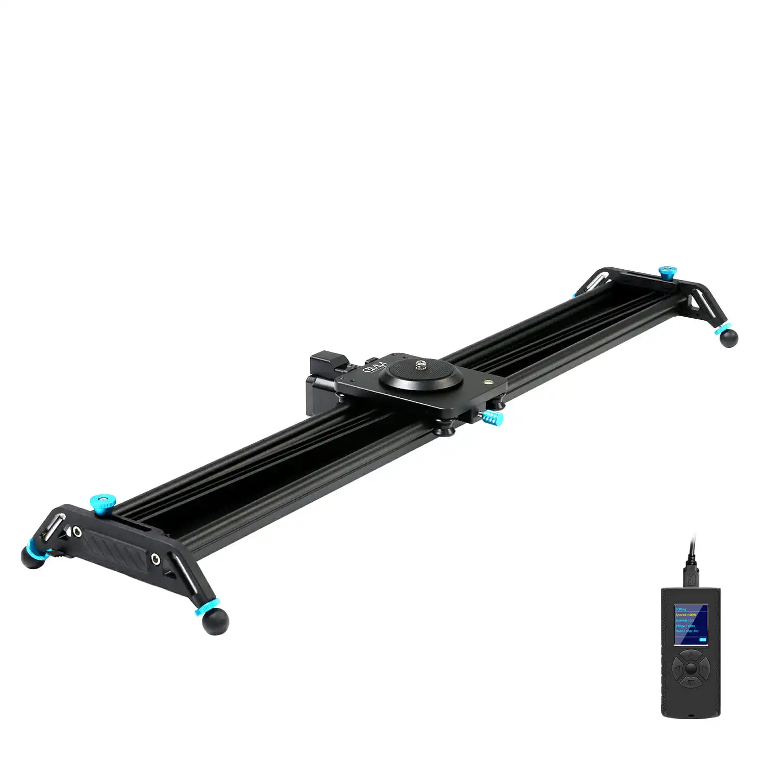 Camera Slider Rail - GVM GT-J80D GT-J120D مسار انزلاقي آلي