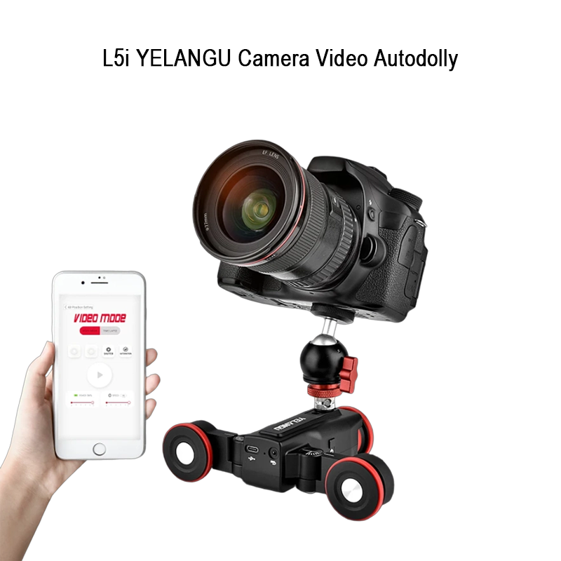 Camera Slider Rail - YELANGU L5 كاميرا بمحرك منزلق تلقائي