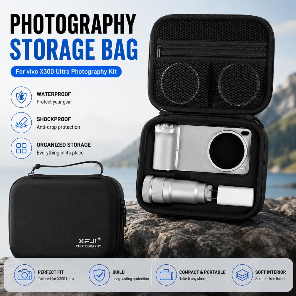 Photography Kit Vivo X300 Ultra - حقيبة تخزين لطقم التصوير الفوتوغرافي Vivo