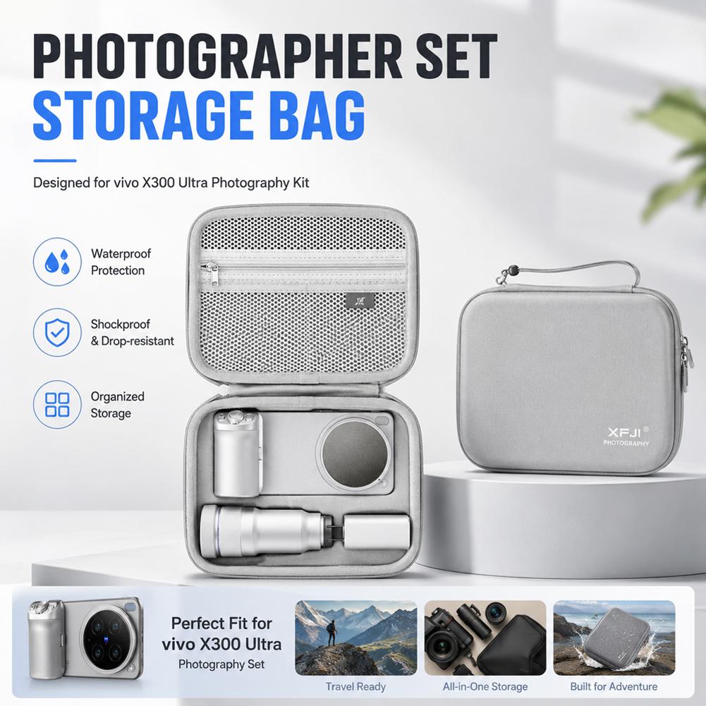 Photography Kit Vivo X300 Ultra - حقيبة تخزين لـ Vivo X300 Ultra