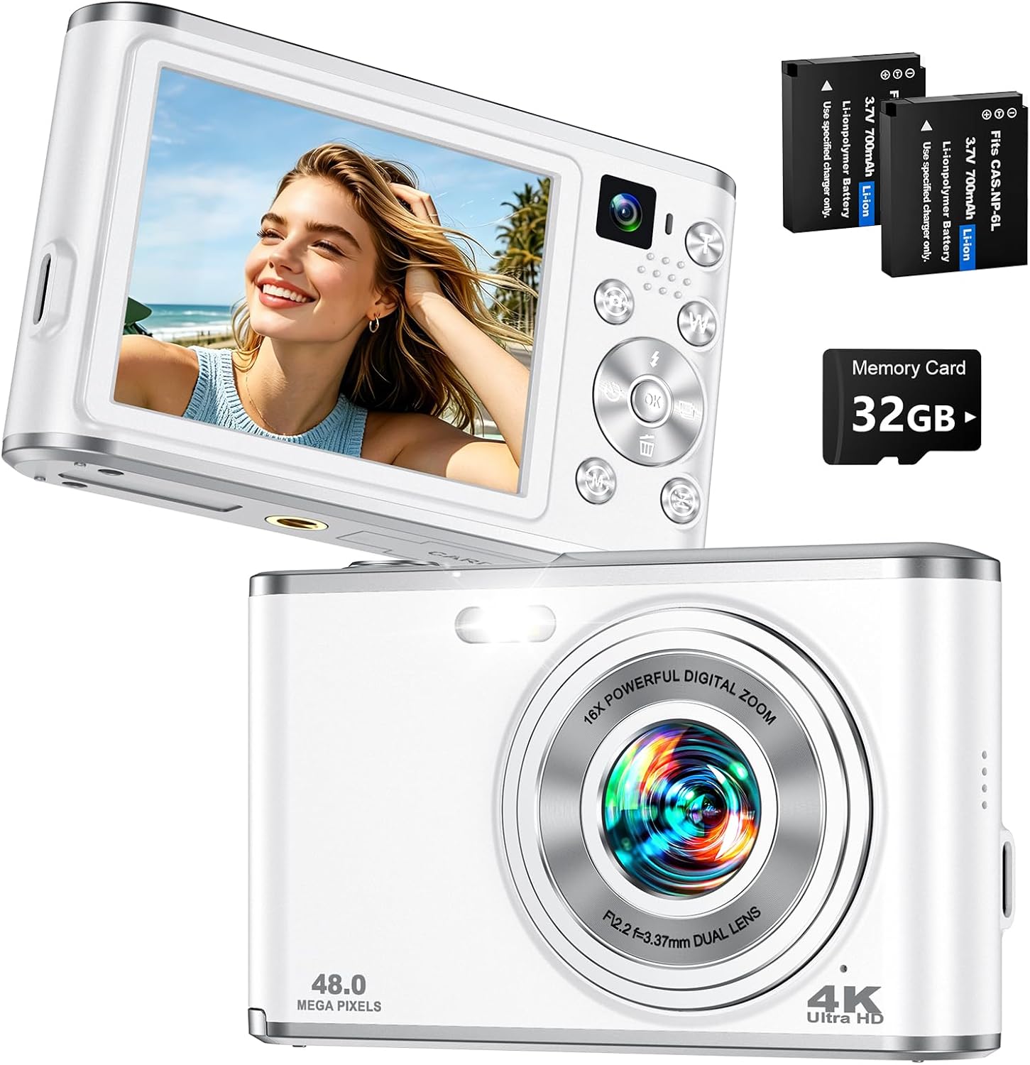 Photography Youtube - كاميرا رقمية بدقة 4K للتصوير الفوتوغرافي