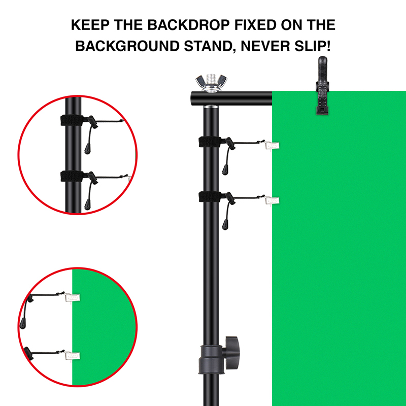 مجموعة نظام دعم الخلفية مع حقي - مراجعة Photography Hacks وسعره