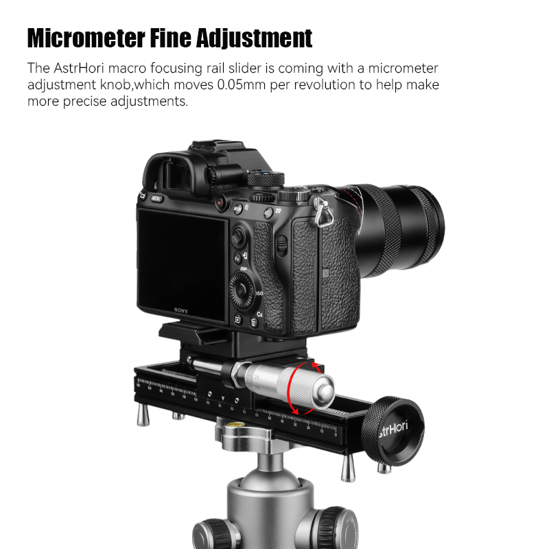 منزلق سكة تركيز ماكرو أستري ،  - مراجعة Camera Slider Rail وسعره