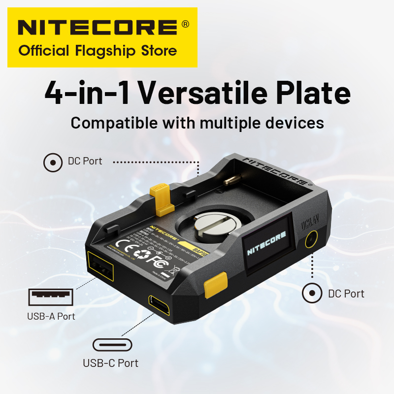 NITECORE BAP10 NP-F لوحة مهايئ - مراجعة Photography Unit وسعره