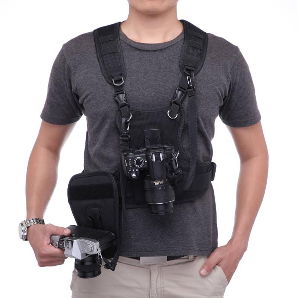 تحمل 2 DSLR كاميرا مزدوجة حزام - مراجعة Photography Zone System وسعره