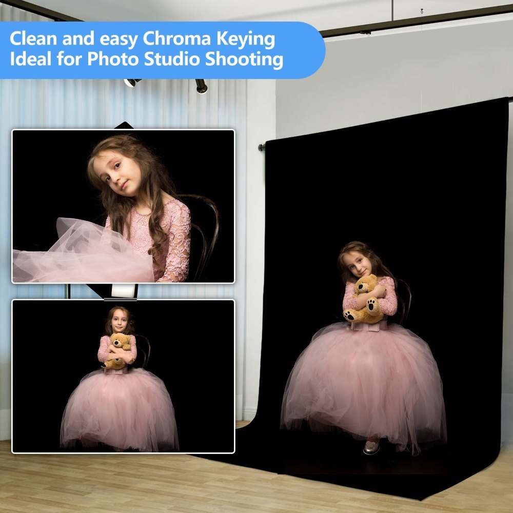 خلفية سوداء للتصوير الفوتوغراف - مراجعة Photography Hacks وسعره