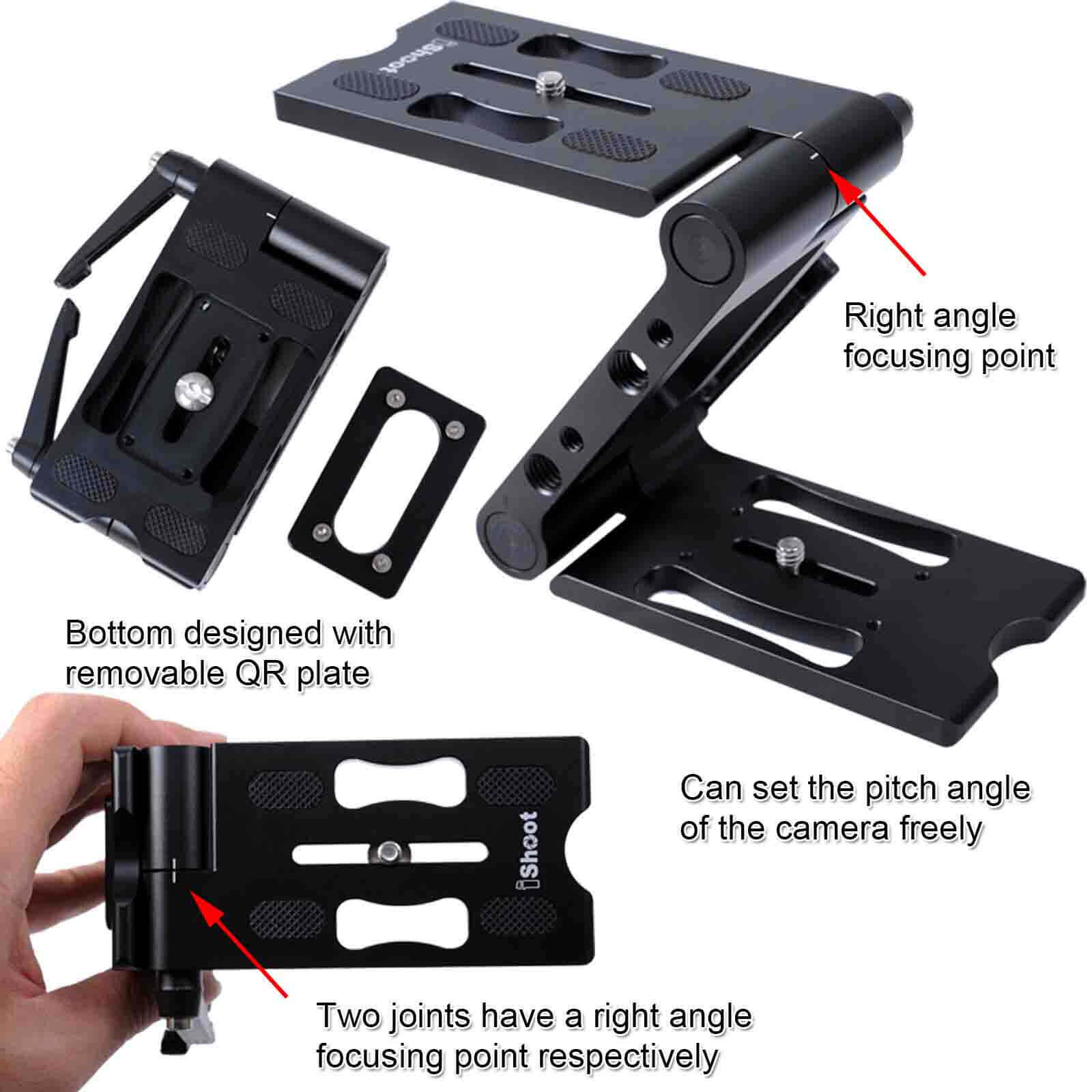 iShoot Z فليكس الميل رئيس للطي - مراجعة Camera Slider Rail وسعره
