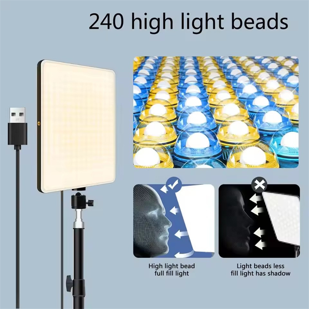 2025 LED التصوير أضواء السيلفي - مراجعة Photography Youtube وسعره